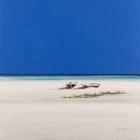 THE MOORING by John Horsewell at Ross's Online Art Auctions
