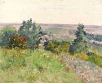 LANDSCAPE & TREES by 19th Century French School at Ross's Online Art Auctions