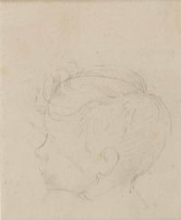 HEAD STUDY (BOY) by William Conor RHA RUA at Ross's Online Art Auctions