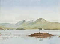 LOCH RANNOCH by J. Wilkinson at Ross's Online Art Auctions