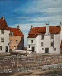 EAST NEUK OF FIFE by R. Hutchinson at Ross's Online Art Auctions