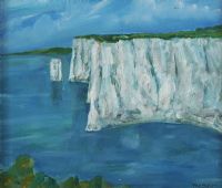 WHITE CLIFFS by Jack Pakenham RUA at Ross's Online Art Auctions