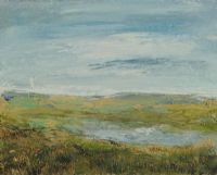 BOGLAND POOL, DONEGAL by Gerard Maguire at Ross's Online Art Auctions