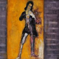 THE VIOLINIST by Tibor Cervenak at Ross's Online Art Auctions