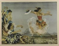 THE DANZA MONTA by Sir William Russell Flint RA at Ross's Online Art Auctions