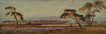 THE LONG LINE OF THE FIRS by Joseph William Carey RUA at Ross's Online Art Auctions