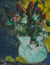 FLOWERS by Stella Weaver at Ross's Online Art Auctions