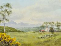 THE MOURNES by Wilbur Little at Ross's Online Art Auctions