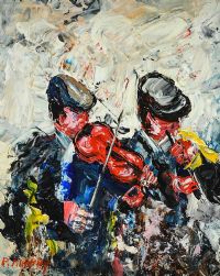 THE TWO PIECE by Pat Murphy at Ross's Online Art Auctions