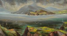 COASTAL SCENE, IRELAND by Muriel Merrick at Ross's Online Art Auctions