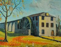 THE FORMER BEETLING MILL by Campbell Johnston at Ross's Online Art Auctions