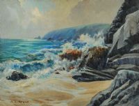 SEASCAPE by R.L. Regad at Ross's Online Art Auctions