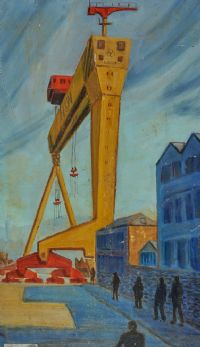 HARLAND & WOLFF by Campbell Johnston at Ross's Online Art Auctions