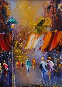 CITY DREAMS by Carol Ann Waldron at Ross's Online Art Auctions