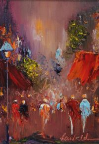 EVENING OUT by Carol Ann Waldron at Ross's Online Art Auctions
