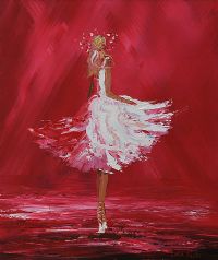 SOLO DANCER by Lorna Millar at Ross's Online Art Auctions
