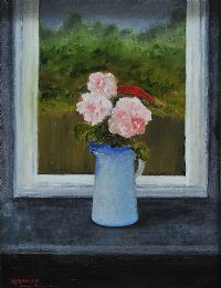 ROSES & JUG by Stanley Vennard at Ross's Online Art Auctions