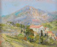 IN  THE FRENCH ALPS by Vittorio Cirefice at Ross's Online Art Auctions