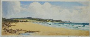 BALLYGALLY BAY by Robert Cresswell Boak ARCA at Ross's Online Art Auctions