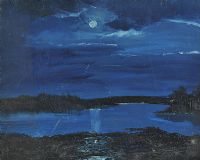 MOONLIGHT REFLECTIONS by Liam Blake at Ross's Online Art Auctions