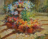 POTTED PLANTS by Nikifor at Ross's Online Art Auctions