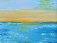 BLUE BLUE SEA by Ebie Francis at Ross's Online Art Auctions