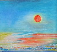 SETTING SUN by Ebie Francis at Ross's Online Art Auctions