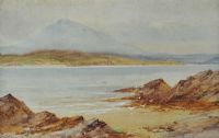 MUCKISH MOUNTAIN FROM THE COVE, ROSAPENNA by William Bingham McGuinness RHA at Ross's Online Art Auctions
