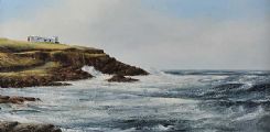 ON THE ANTRIM COAST by O'Hara at Ross's Online Art Auctions