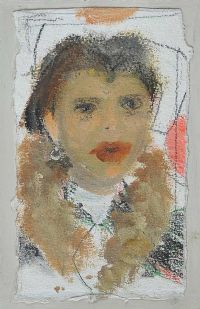 PORTRAIT OF CHERITH McKINSTRY by Basil Blackshaw HRHA HRUA at Ross's Online Art Auctions