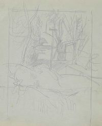 LANDSCAPE by Basil Blackshaw HRHA HRUA at Ross's Online Art Auctions