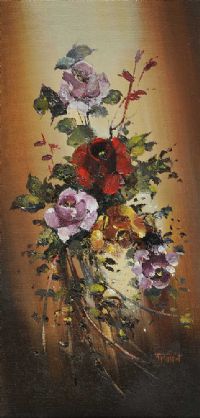 FLOWERS by Frank Fitzsimons at Ross's Online Art Auctions