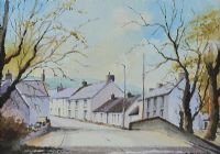 COUNTY ANTRIM VILLAGE by J. Morton at Ross's Online Art Auctions
