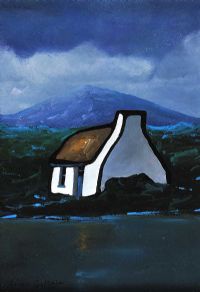 OUR COTTAGE IN DOWNINGS by Eileen Gallagher at Ross's Online Art Auctions