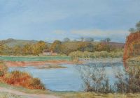 ACROSS THE LAKE by Frank Porter at Ross's Online Art Auctions