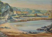 JUNE MORNING, BALLINTOY by Allan Ardies at Ross's Online Art Auctions