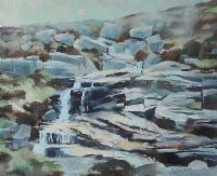 WATERFALL by Rodney Howes at Ross's Online Art Auctions