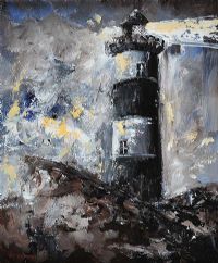 THE LIGHTHOUSE by J.P. Neeson at Ross's Online Art Auctions