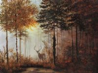 THE QUIET FOREST by Gerald Coulson at Ross's Online Art Auctions