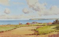CHURCH AT BALLINTOY by Samuel McLarnon UWS at Ross's Online Art Auctions