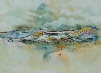 SUMMER LANDSCAPE by Gerald Davis at Ross's Online Art Auctions