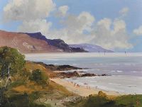 ON THE DONEGAL COAST by Hugh McIlfatrick at Ross's Online Art Auctions