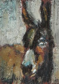FUNKY DONKEY by Con Campbell at Ross's Online Art Auctions