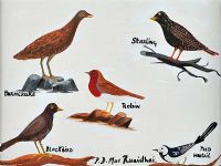 ALL MY TORY ISLAND BIRDS by Patsy Dan  Rodgers at Ross's Online Art Auctions