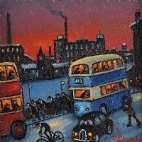 EVENING RUSH by James Downie at Ross's Online Art Auctions