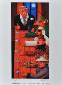 AN TAOISEACH JOHN A. COSTELLO by Graham Knuttel at Ross's Online Art Auctions