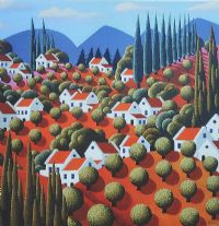 OLIVE GROVES by George Callaghan at Ross's Online Art Auctions