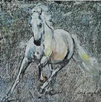 FULL GALLOP by Con Campbell at Ross's Online Art Auctions