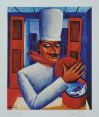 CHEF'S SPECIAL by Graham Knuttel at Ross's Online Art Auctions