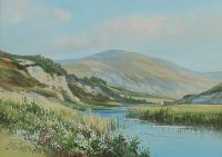 RIVER LOO, NEAR KENMARE by George Trevor at Ross's Online Art Auctions
